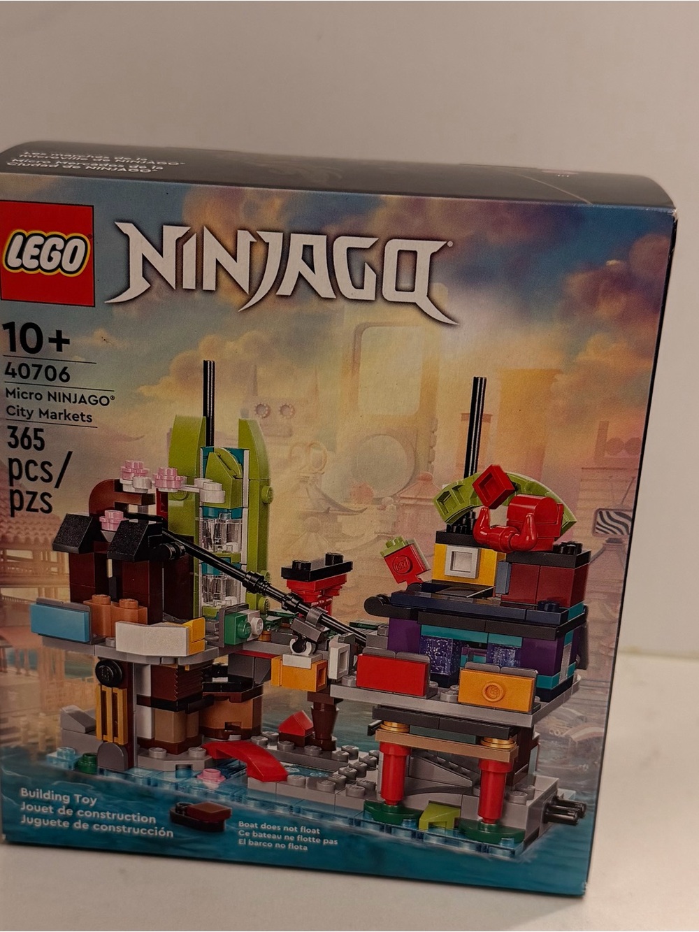 LEGO 40704 Micro Ninjago City Markets - Limited Edition Promo Set - New!